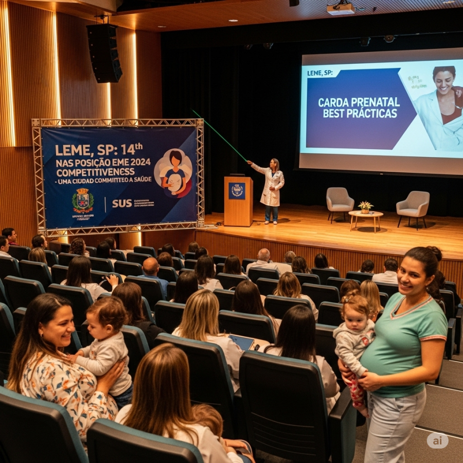Leme brilha na saúde: Capacitações em Pré-Natal impulsionam competitividade