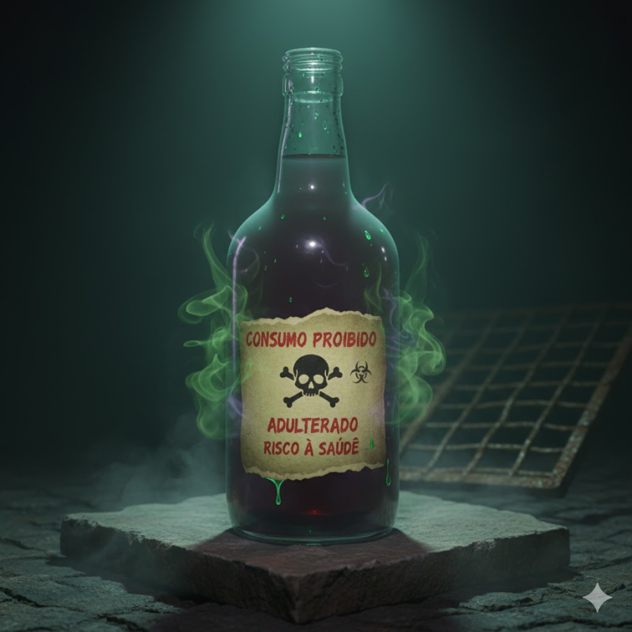 O Veneno na garrafa: A ameaça silenciosa do Metanol que ronda nossas mesas