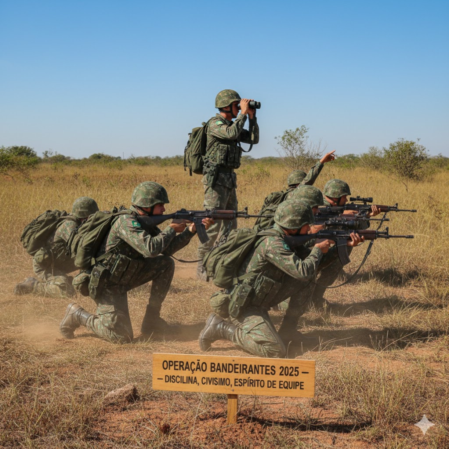 Tiro de Guerra de Leme conclui Operação Bandeirantes com destaque na formação cívica dos jovens