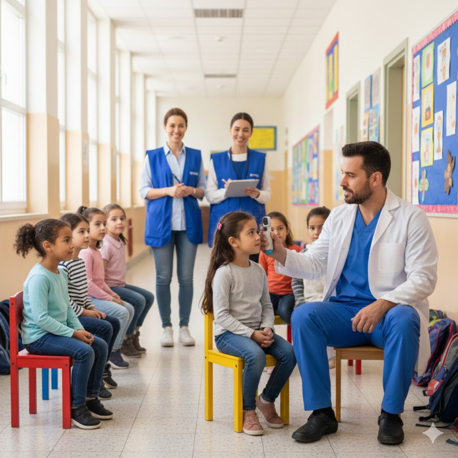 Projeto leva atendimento oftalmológico a alunos da rede municipal e melhora condições de aprendizagem em Leme